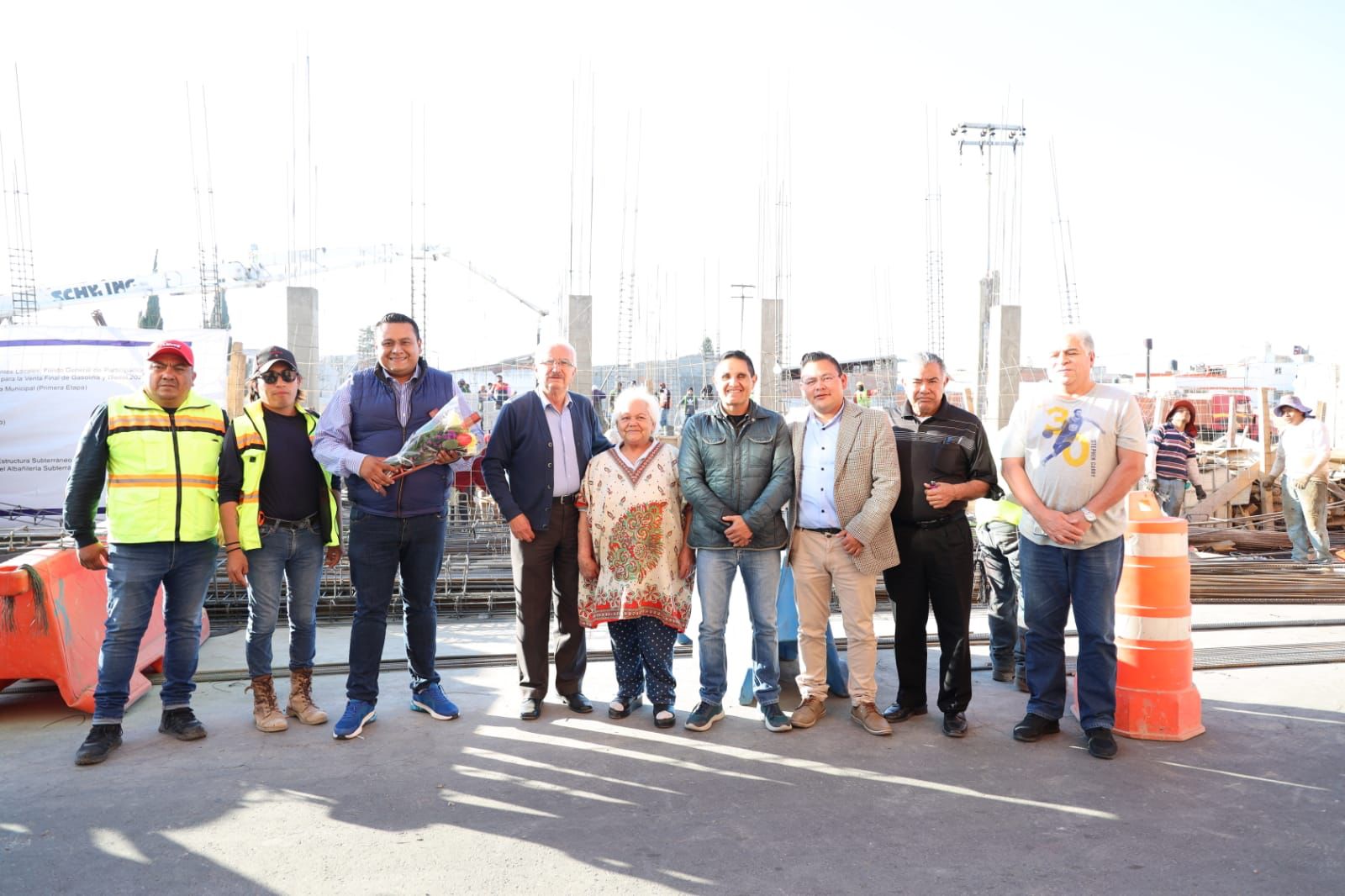 Avanza construcción de la nueva presidencia municipal de Chiautempan